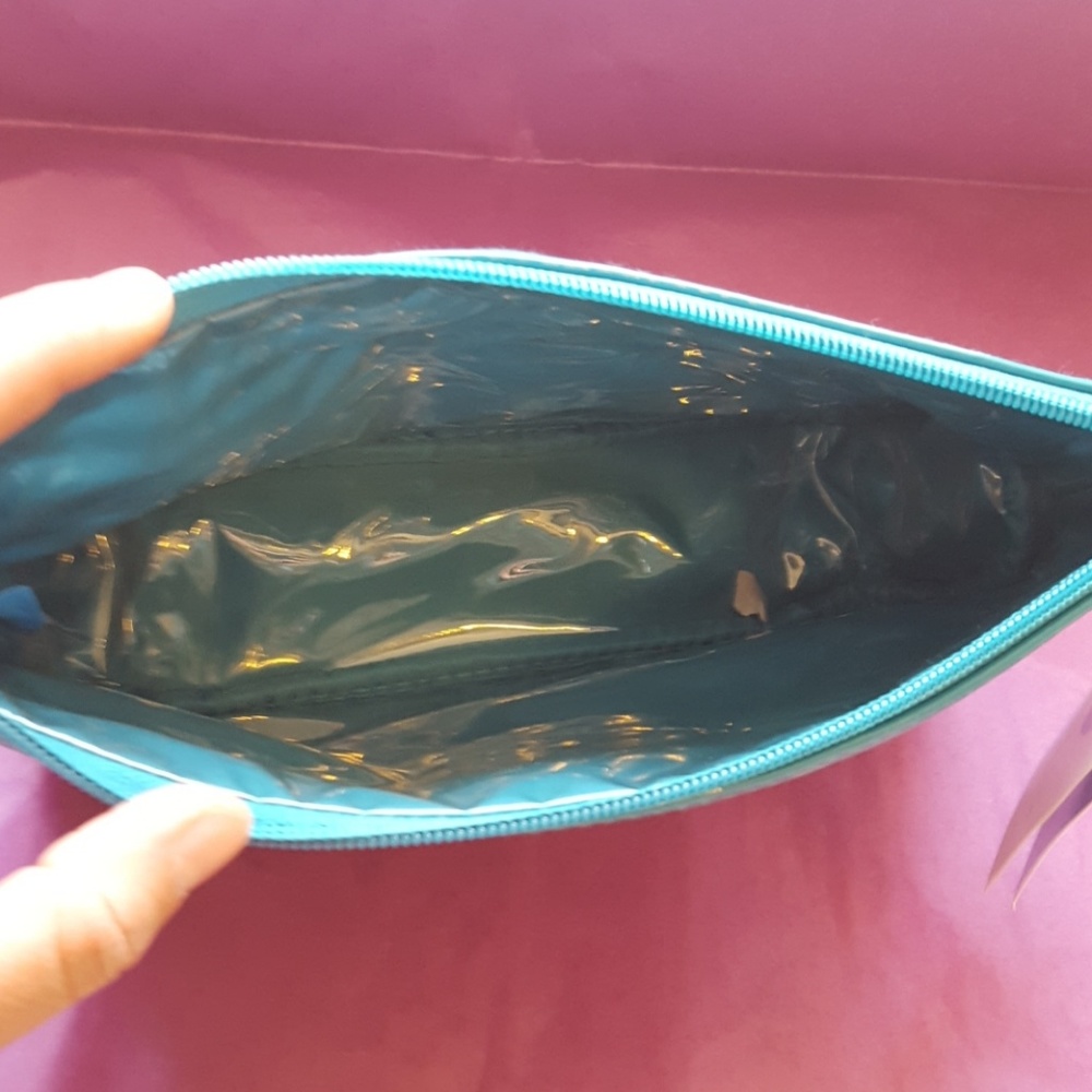 Flight 001 Zebra Print Makeup Bag - Picture 5 of 7